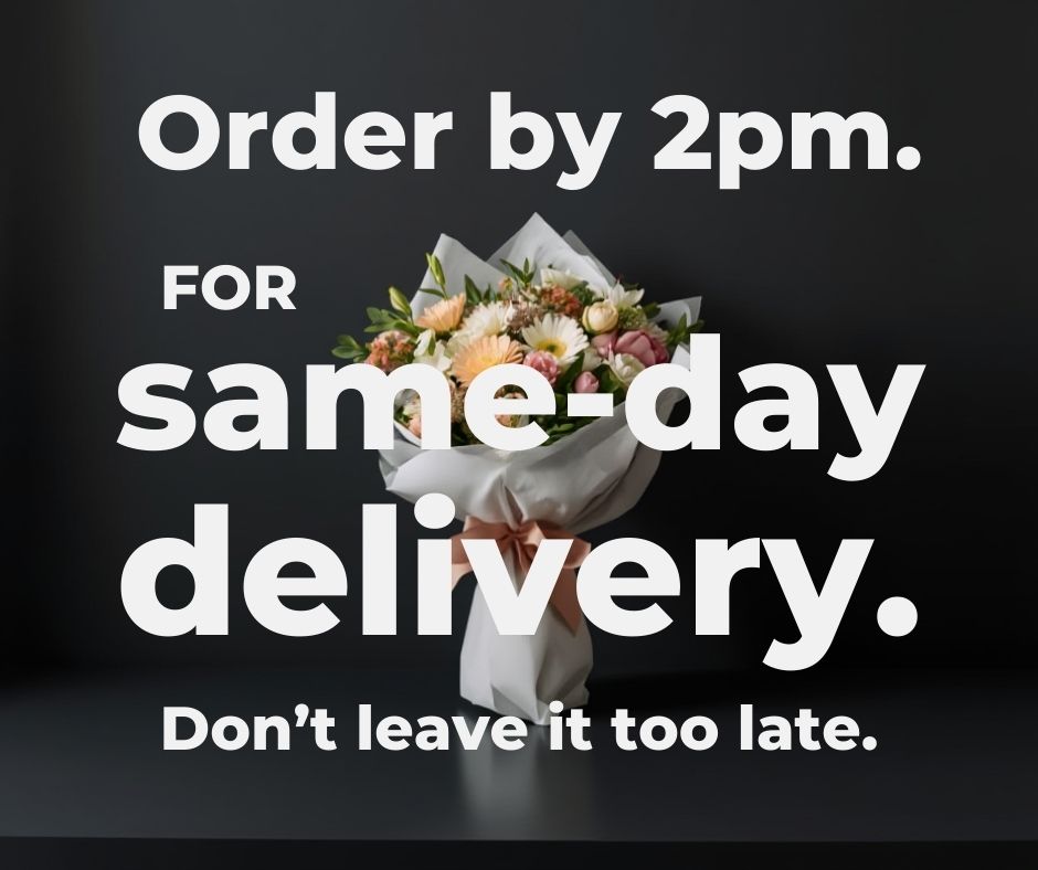 Same-day delivery florist social media template